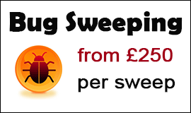Bug Sweeping Cost in Grantham